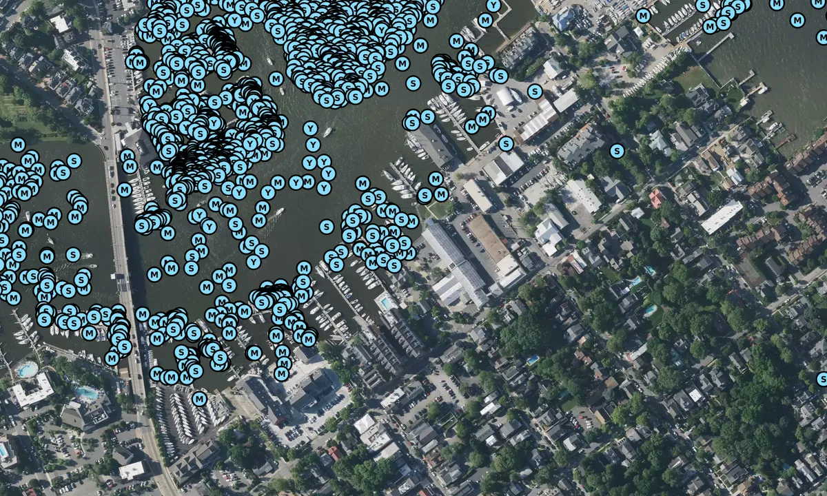 Satelite image of 222 Severn Properties