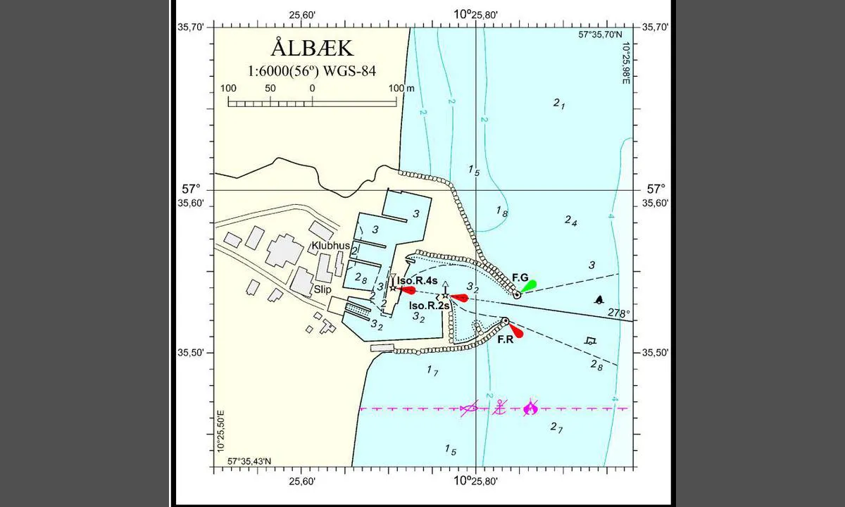 Aalbæk Havn: {"base": "da", "no": "Se plan. Havnen tilstreber \u00e5 vedlikeholde en dybde p\u00e5 3,5 m i innseilingen. P\u00e5 grunn av sandvandring i omr\u00e5det kan denne dybden ikke alltid garanteres. Havnekontoret kan kontaktes med henblikk p\u00e5 opplysninger om aktuelle dybdeforhold i innseilingen.", "se": "Se plan. Hamnen str\u00e4var efter att underh\u00e5lla ett djup p\u00e5 3,5 m vid inseglingsr\u00e4nnan. P\u00e5 grund av sandvandring i omr\u00e5det kan detta djup inte alltid garanteras. Hamnkontoret kan kontaktas f\u00f6r information om aktuella djupf\u00f6rh\u00e5llanden vid inseglingsr\u00e4nnan.", "en": "See the plan.<br>The harbor strives to maintain a depth of 3.5 meters at the entrance. Due to sand migration in the area, this depth cannot always be guaranteed. The harbor office can be contacted for information regarding the current depth conditions at the entrance.", "da": "Se plan.\r\nHavnen tilstr\u00e6ber at vedligeholde en dybde p\u00e5 3,5 m i indsejlingen. P\u00e5 grund af sandvandring i omr\u00e5det kan denne dybde ikke altid garanteres. Havnekontoret kan kontaktes med henblik p\u00e5 oplysninger om aktuelle dybdeforhold i indsejlingen.", "fr": "Voir le plan.<br>Le port s'efforce de maintenir une profondeur de 3,5 m \u00e0 l'entr\u00e9e. En raison du d\u00e9placement du sable dans la r\u00e9gion, cette profondeur ne peut pas toujours \u00eatre garantie. Vous pouvez contacter le bureau du port pour obtenir des informations sur les conditions de profondeur actuelles \u00e0 l'entr\u00e9e.", "de": "Siehe Plan. Der Hafen strebt an, eine Tiefe von 3,5 m in der Einfahrt zu halten. Aufgrund der Sandwanderung in der Region kann diese Tiefe nicht immer garantiert werden. Das Hafenb\u00fcro kann im Hinblick auf Informationen \u00fcber die aktuellen Tiefenverh\u00e4ltnisse in der Einfahrt kontaktiert werden.", "es": "<h4>Planifica tu visita.</h4>\n<p>El puerto se esfuerza por mantener una profundidad de 3,5 metros en la entrada. Debido a la sedimentaci\u00f3n en el \u00e1rea, esta profundidad no siempre puede garantizarse. La oficina del puerto puede ser contactada para obtener informaci\u00f3n sobre las condiciones actuales de profundidad en la entrada.</p>", "it": "Vedi planimetria.<br>Il porto si sforza di mantenere una profondit\u00e0 di 3,5 m all'ingresso. A causa del movimento della sabbia nell'area, questa profondit\u00e0 non pu\u00f2 essere sempre garantita. L'ufficio portuale pu\u00f2 essere contattato per informazioni sulle condizioni di profondit\u00e0 attuali all'ingresso.", "pt": "Ver plano. O porto esfor\u00e7a-se para manter uma profundidade de 3,5 m na entrada. Devido ao deslocamento de areia na \u00e1rea, essa profundidade nem sempre pode ser garantida. O escrit\u00f3rio do porto pode ser contactado para obter informa\u00e7\u00f5es sobre as condi\u00e7\u00f5es de profundidade atuais na entrada.", "nl": "Zie plan. De haven streeft ernaar een diepte van 3,5 m in de vaargeul te handhaven. Door zandverplaatsing in het gebied kan deze diepte niet altijd worden gegarandeerd. Het havenkantoor kan worden gecontacteerd voor informatie over de actuele dieptecondities in de vaargeul.", "pl": "Zobacz plan. Port stara si\u0119 utrzyma\u0107 g\u0142\u0119boko\u015b\u0107 3,5 m w wej\u015bciu do portu. Ze wzgl\u0119du na przemieszczanie si\u0119 piasku w okolicy, tej g\u0142\u0119boko\u015bci nie zawsze mo\u017cna zagwarantowa\u0107. Biuro portowe mo\u017cna kontaktowa\u0107 w celu uzyskania informacji o bie\u017c\u0105cych warunkach g\u0142\u0119boko\u015bci w wej\u015bciu do portu.", "uk": "\u0414\u0438\u0432\u0456\u0442\u044c\u0441\u044f \u043f\u043b\u0430\u043d. \u041f\u043e\u0440\u0442 \u043f\u0440\u0430\u0433\u043d\u0435 \u043f\u0456\u0434\u0442\u0440\u0438\u043c\u0443\u0432\u0430\u0442\u0438 \u0433\u043b\u0438\u0431\u0438\u043d\u0443 3,5 \u043c \u043d\u0430 \u0432\u0445\u043e\u0434\u0456. \u0427\u0435\u0440\u0435\u0437 \u043f\u0435\u0440\u0435\u043c\u0456\u0449\u0435\u043d\u043d\u044f \u043f\u0456\u0441\u043a\u0443 \u0432 \u0446\u0456\u0439 \u0437\u043e\u043d\u0456, \u0446\u044f \u0433\u043b\u0438\u0431\u0438\u043d\u0430 \u043d\u0435 \u0437\u0430\u0432\u0436\u0434\u0438 \u043c\u043e\u0436\u0435 \u0431\u0443\u0442\u0438 \u0433\u0430\u0440\u0430\u043d\u0442\u043e\u0432\u0430\u043d\u0430. \u0417 \u043f\u0438\u0442\u0430\u043d\u044c \u0449\u043e\u0434\u043e \u043f\u043e\u0442\u043e\u0447\u043d\u043e\u0457 \u0433\u043b\u0438\u0431\u0438\u043d\u0438 \u043d\u0430 \u0432\u0445\u043e\u0434\u0456 \u043c\u043e\u0436\u043d\u0430 \u0437\u0432\u0435\u0440\u0442\u0430\u0442\u0438\u0441\u044f \u0434\u043e \u043f\u043e\u0440\u0442\u043e\u0432\u043e\u0457 \u0430\u0434\u043c\u0456\u043d\u0456\u0441\u0442\u0440\u0430\u0446\u0456\u0457.", "ro": "Vezi plan.<br>Portul se str\u0103duie\u0219te s\u0103 men\u021bin\u0103 o ad\u00e2ncime de 3,5 m la intrare. Din cauza migra\u021biei nisipului \u00een zon\u0103, aceast\u0103 ad\u00e2ncime nu poate fi \u00eentotdeauna garantat\u0103. Biroul portuar poate fi contactat pentru informa\u021bii despre condi\u021biile actuale de ad\u00e2ncime la intrare.", "tr": "Plan\u0131 g\u00f6r.<br>Limanda giri\u015fte 3,5 m derinli\u011fi korumaya \u00e7al\u0131\u015fmaktad\u0131r. B\u00f6lgede kum hareketi nedeniyle bu derinlik her zaman garanti edilemez. Giri\u015fteki g\u00fcncel derinlik durumu hakk\u0131nda bilgi almak i\u00e7in liman ofisi ile ileti\u015fime ge\u00e7ilebilir.", "el": "\u0394\u03b5\u03af\u03c4\u03b5 \u03c4\u03bf \u03c3\u03c7\u03ad\u03b4\u03b9\u03bf. \u03a4\u03bf \u03bb\u03b9\u03bc\u03ac\u03bd\u03b9 \u03b5\u03c0\u03b9\u03b4\u03b9\u03ce\u03ba\u03b5\u03b9 \u03bd\u03b1 \u03b4\u03b9\u03b1\u03c4\u03b7\u03c1\u03b5\u03af \u03b2\u03ac\u03b8\u03bf\u03c2 3,5 \u03bc\u03ad\u03c4\u03c1\u03c9\u03bd \u03c3\u03c4\u03b7\u03bd \u03b5\u03af\u03c3\u03bf\u03b4\u03bf \u03c4\u03bf\u03c5 \u03bb\u03b9\u03bc\u03b1\u03bd\u03b9\u03bf\u03cd. \u039b\u03cc\u03b3\u03c9 \u03c4\u03b7\u03c2 \u03bc\u03b5\u03c4\u03b1\u03ba\u03af\u03bd\u03b7\u03c3\u03b7\u03c2 \u03c4\u03b7\u03c2 \u03ac\u03bc\u03bc\u03bf\u03c5 \u03c3\u03c4\u03b7\u03bd \u03c0\u03b5\u03c1\u03b9\u03bf\u03c7\u03ae, \u03b1\u03c5\u03c4\u03cc \u03c4\u03bf \u03b2\u03ac\u03b8\u03bf\u03c2 \u03b4\u03b5\u03bd \u03bc\u03c0\u03bf\u03c1\u03b5\u03af \u03c0\u03ac\u03bd\u03c4\u03b1 \u03bd\u03b1 \u03b5\u03b3\u03b3\u03c5\u03b7\u03b8\u03b5\u03af. \u03a4\u03bf \u03b3\u03c1\u03b1\u03c6\u03b5\u03af\u03bf \u03c4\u03bf\u03c5 \u03bb\u03b9\u03bc\u03b1\u03bd\u03b9\u03bf\u03cd \u03bc\u03c0\u03bf\u03c1\u03b5\u03af \u03bd\u03b1 \u03b5\u03c0\u03b9\u03ba\u03bf\u03b9\u03bd\u03c9\u03bd\u03b7\u03b8\u03b5\u03af \u03b3\u03b9\u03b1 \u03c0\u03bb\u03b7\u03c1\u03bf\u03c6\u03bf\u03c1\u03af\u03b5\u03c2 \u03c3\u03c7\u03b5\u03c4\u03b9\u03ba\u03ac \u03bc\u03b5 \u03c4\u03b9\u03c2 \u03c4\u03c1\u03ad\u03c7\u03bf\u03c5\u03c3\u03b5\u03c2 \u03c3\u03c5\u03bd\u03b8\u03ae\u03ba\u03b5\u03c2 \u03c4\u03bf\u03c5 \u03b2\u03ac\u03b8\u03bf\u03c5\u03c2 \u03c3\u03c4\u03b7\u03bd \u03b5\u03af\u03c3\u03bf\u03b4\u03bf.", "cs": "Pod\u00edvejte se na pl\u00e1n.<br> P\u0159\u00edstav usiluje o udr\u017een\u00ed hloubky 3,5 m p\u0159i vjezdu. Kv\u016fli pohybu p\u00edsku v oblasti nelze tuto hloubku v\u017edy zaru\u010dit. P\u0159\u00edstavn\u00ed \u00fa\u0159ad m\u016f\u017eete kontaktovat kv\u016fli informac\u00edm o aktu\u00e1ln\u00edch hloubkov\u00fdch podm\u00ednk\u00e1ch p\u0159i vjezdu.", "hu": "L\u00e1sd a tervet.<br> A kik\u00f6t\u0151 arra t\u00f6rekszik, hogy 3,5 m m\u00e9lys\u00e9get tartson karban a bej\u00e1ratn\u00e1l. Azonban a homokv\u00e1ndorl\u00e1s miatt ezen m\u00e9lys\u00e9g nem mindig garant\u00e1lhat\u00f3. A kik\u00f6t\u0151i iroda t\u00e1j\u00e9koztat\u00e1st ny\u00fajthat az aktu\u00e1lis m\u00e9lys\u00e9gi viszonyokr\u00f3l a bej\u00e1ratn\u00e1l.", "fi": "Katso suunnitelma. Satama pyrkii pit\u00e4m\u00e4\u00e4n syvyyden 3,5 metriss\u00e4 sis\u00e4\u00e4najossa. Alueen hiekan liikkuvuuden vuoksi t\u00e4t\u00e4 syvyytt\u00e4 ei aina voida taata. Satamatoimistoon voi ottaa yhteytt\u00e4 tiedustellaksesi ajankohtaisia syvyysolosuhteita sis\u00e4\u00e4najossa.", "bg": "\u0412\u0438\u0436\u0442\u0435 \u043f\u043b\u0430\u043d\u0430.<br> \u041f\u0440\u0438\u0441\u0442\u0430\u043d\u0438\u0449\u0435\u0442\u043e \u0441\u0435 \u0441\u0442\u0440\u0435\u043c\u0438 \u0434\u0430 \u043f\u043e\u0434\u0434\u044a\u0440\u0436\u0430 \u0434\u044a\u043b\u0431\u043e\u0447\u0438\u043d\u0430 \u043e\u0442 3,5 \u043c \u043f\u0440\u0438 \u0432\u043b\u0438\u0437\u0430\u043d\u0435\u0442\u043e. \u041f\u043e\u0440\u0430\u0434\u0438 \u0434\u0432\u0438\u0436\u0435\u043d\u0438\u0435\u0442\u043e \u043d\u0430 \u043f\u044f\u0441\u044a\u043a \u0432 \u0440\u0430\u0439\u043e\u043d\u0430, \u0442\u0430\u0437\u0438 \u0434\u044a\u043b\u0431\u043e\u0447\u0438\u043d\u0430 \u043d\u0435 \u0432\u0438\u043d\u0430\u0433\u0438 \u043c\u043e\u0436\u0435 \u0434\u0430 \u0431\u044a\u0434\u0435 \u0433\u0430\u0440\u0430\u043d\u0442\u0438\u0440\u0430\u043d\u0430. \u041f\u0440\u0438\u0441\u0442\u0430\u043d\u0438\u0449\u043d\u0430\u0442\u0430 \u0441\u043b\u0443\u0436\u0431\u0430 \u043c\u043e\u0436\u0435 \u0434\u0430 \u0431\u044a\u0434\u0435 \u043a\u043e\u043d\u0442\u0430\u043a\u0442\u043e\u0432\u0430\u043d\u0430 \u0437\u0430 \u0438\u043d\u0444\u043e\u0440\u043c\u0430\u0446\u0438\u044f \u043e\u0442\u043d\u043e\u0441\u043d\u043e \u043d\u0430\u0441\u0442\u043e\u044f\u0449\u0438\u0442\u0435 \u0434\u044a\u043b\u0431\u043e\u0447\u0438\u043d\u0438 \u043f\u0440\u0438 \u0432\u043b\u0438\u0437\u0430\u043d\u0435\u0442\u043e.", "sr": "\u041f\u043e\u0433\u043b\u0435\u0434\u0430\u0458\u0442\u0435 \u043f\u043b\u0430\u043d.<br>\u041b\u0443\u043a\u0430 \u043d\u0430\u0441\u0442\u043e\u0458\u0438 \u0434\u0430 \u043e\u0434\u0440\u0436\u0430\u0432\u0430 \u0434\u0443\u0431\u0438\u043d\u0443 \u043e\u0434 3,5 \u043c \u043d\u0430 \u0443\u043b\u0430\u0437\u0443. \u0417\u0431\u043e\u0433 \u043f\u043e\u043c\u0435\u0440\u0430\u045a\u0430 \u043f\u0435\u0441\u043a\u0430 \u0443 \u043e\u0431\u043b\u0430\u0441\u0442\u0438, \u043e\u0432\u0430 \u0434\u0443\u0431\u0438\u043d\u0430 \u043d\u0435 \u043c\u043e\u0436\u0435 \u0443\u0432\u0435\u043a \u0431\u0438\u0442\u0438 \u0437\u0430\u0433\u0430\u0440\u0430\u043d\u0442\u043e\u0432\u0430\u043d\u0430. \u041a\u0430\u043d\u0446\u0435\u043b\u0430\u0440\u0438\u0458\u0430 \u043b\u0443\u043a\u0435 \u043c\u043e\u0436\u0435 \u0441\u0435 \u043a\u043e\u043d\u0442\u0430\u043a\u0442\u0438\u0440\u0430\u0442\u0438 \u0440\u0430\u0434\u0438 \u0438\u043d\u0444\u043e\u0440\u043c\u0430\u0446\u0438\u0458\u0430 \u043e \u0442\u0440\u0435\u043d\u0443\u0442\u043d\u0438\u043c \u0434\u0443\u0431\u0438\u043d\u0441\u043a\u0438\u043c \u0443\u0441\u043b\u043e\u0432\u0438\u043c\u0430 \u043d\u0430 \u0443\u043b\u0430\u0437\u0443.", "et": "Vaadake plaani.<br>Sadama eesm\u00e4rk on hoida sisses\u00f5idukanalis s\u00fcgavust 3,5 m. Liivade liikumise t\u00f5ttu piirkonnas ei saa seda s\u00fcgavust alati tagada. Praeguste s\u00fcgavustingimuste kohta sisses\u00f5idukanalis saab sadamakontorist teavet.", "lv": "Skatiet pl\u0101nu.<br />Osta cen\u0161as uztur\u0113t 3,5 m dzi\u013cumu ieej\u0101. Smil\u0161u p\u0101rvieto\u0161an\u0101s d\u0113\u013c \u0161aj\u0101 apgabal\u0101 \u0161o dzi\u013cumu ne vienm\u0113r var garant\u0113t. Lai ieg\u016btu inform\u0101ciju par pa\u0161reiz\u0113jiem dzi\u013cuma apst\u0101k\u013ciem ieej\u0101, varat sazin\u0101ties ar ostas biroju.", "lt": "\u017dr. plan\u0105. Uostas siekia palaikyti 3,5 m gyl\u012f \u012fplaukos kanale. D\u0117l sm\u0117lio jud\u0117jimo \u0161ioje srityje \u0161is gylis ne visada gali b\u016bti garantuotas. Uosto biuras gali b\u016bti susisiekiamas siekiant gauti informacij\u0105 apie esamas gylio s\u0105lygas \u012fplaukos kanale."}