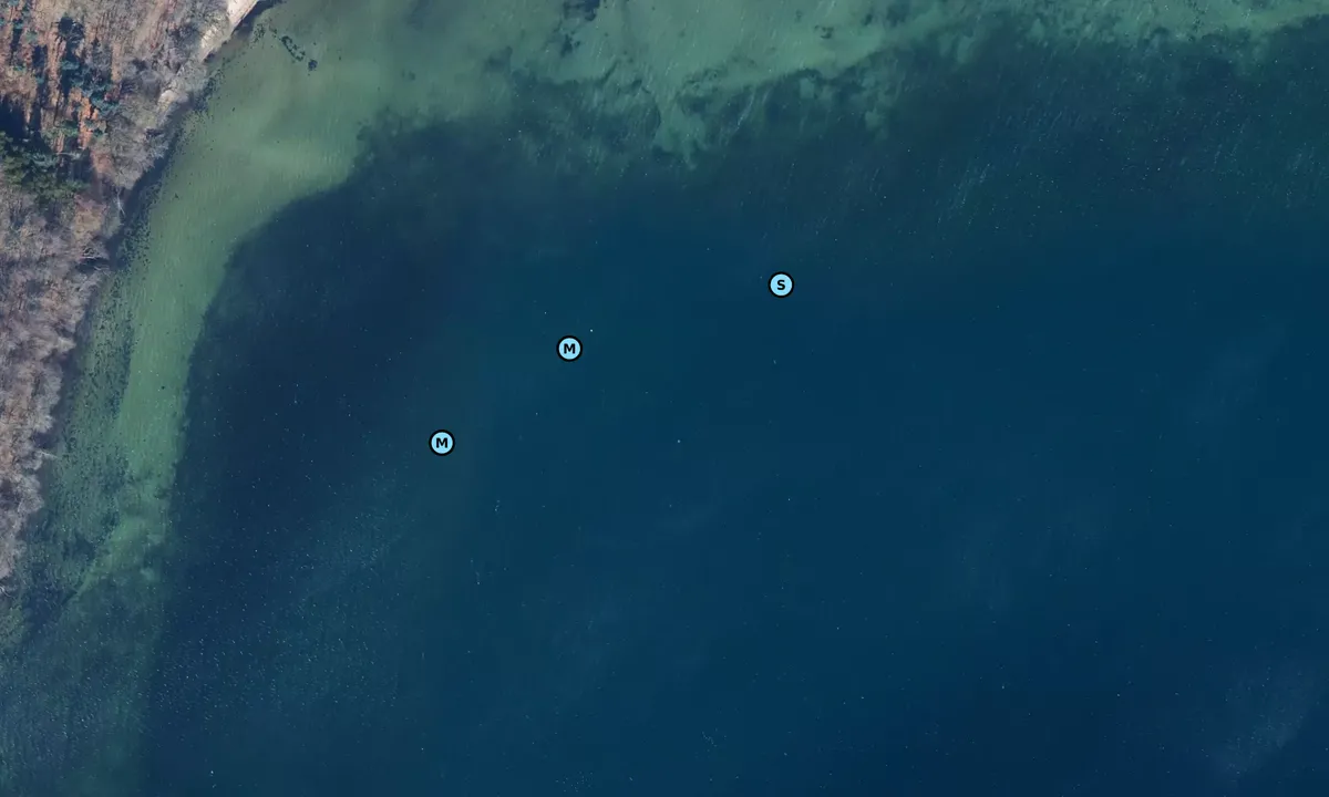 Satelite image of Åbæk Bugt E bouy