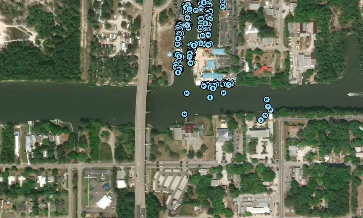 Satelite image of Abandoned Industrial Docks