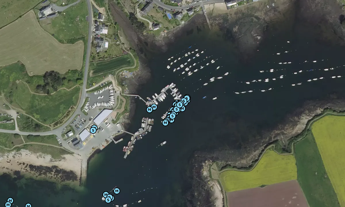 Satelite image of Aber Ildut