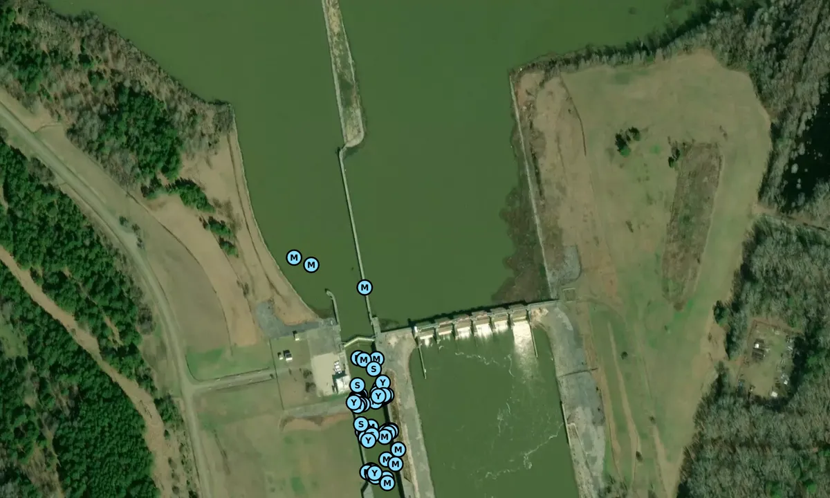 Satelite image of Aberdeen Lock