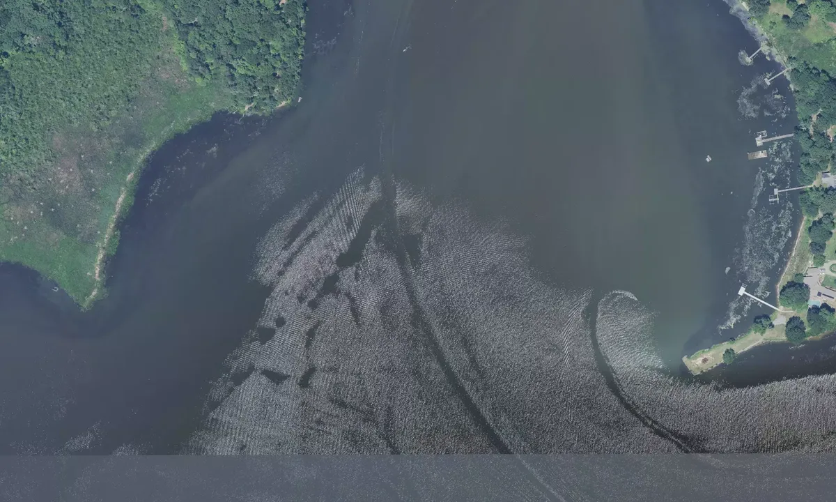 Satelite image of Accokeek Creek