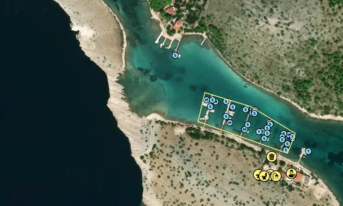Satelite image of ACI Marina Piskera