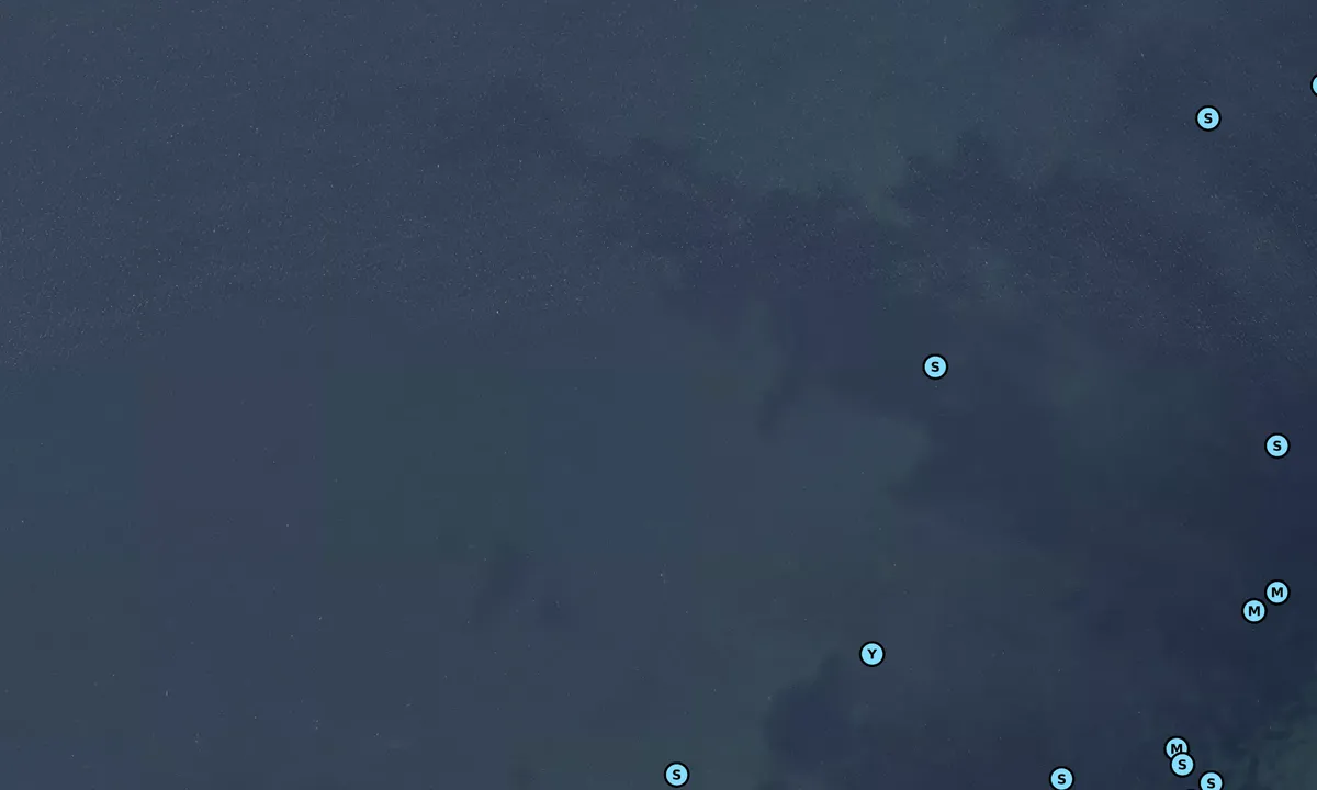 Satelite image of Ærø - Revkrog (Borgenæs Bugt)