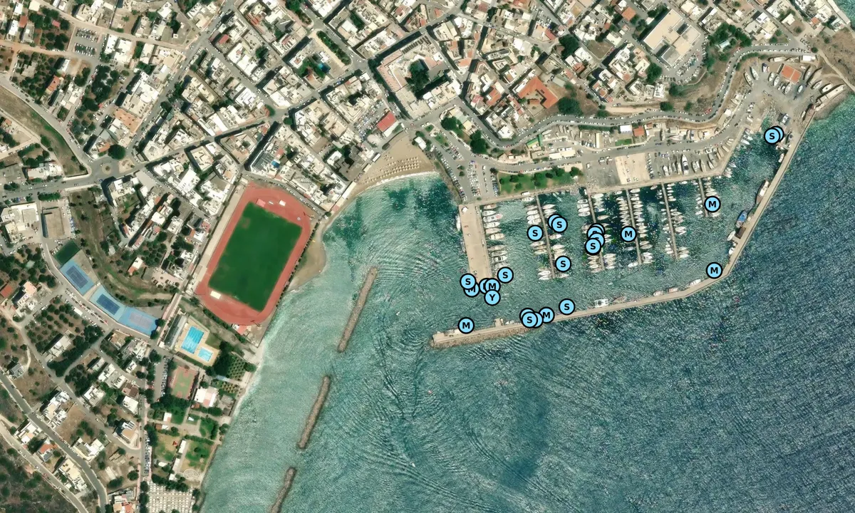 Satelite image of Ag. Nikolaos (San Nicolò)