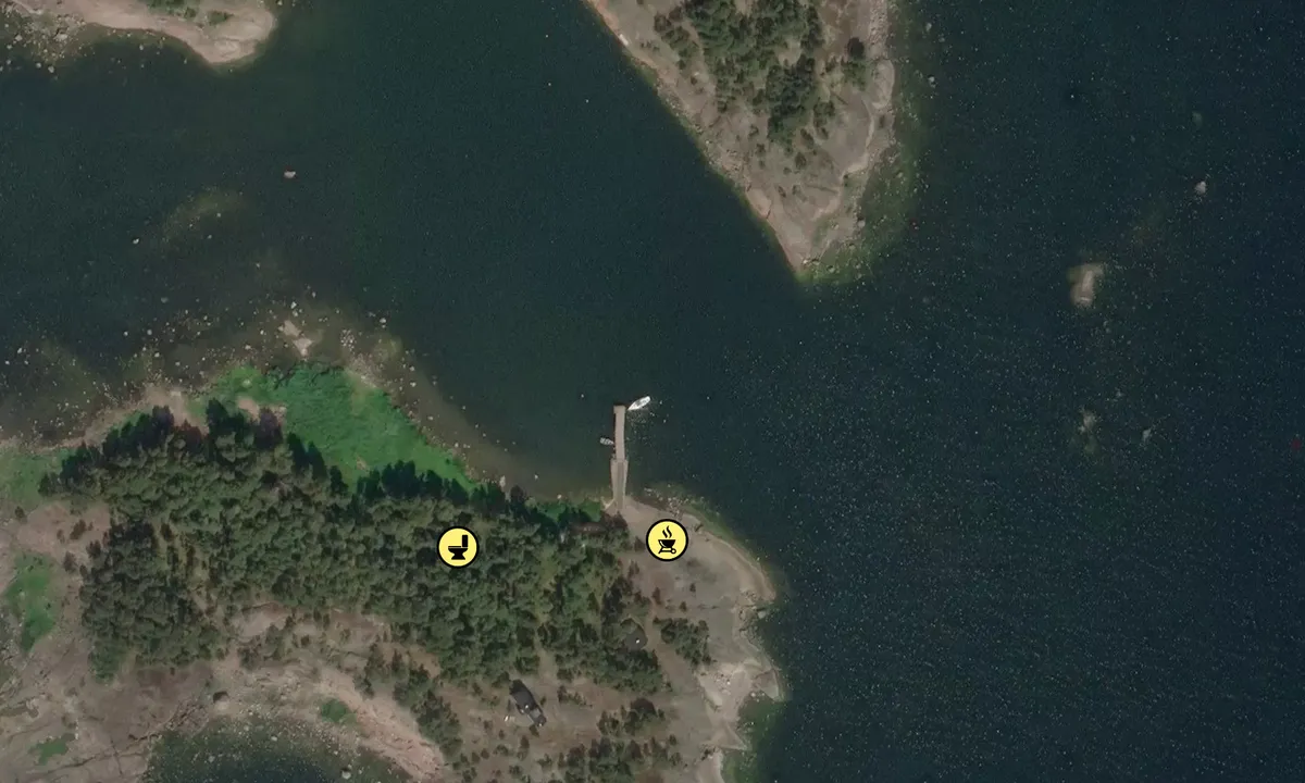 Satelite image of Äggskär