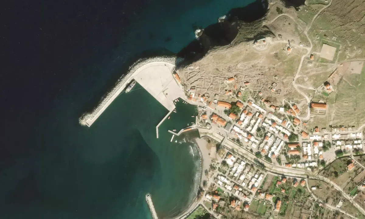 Flyfoto av Agios Efstratios