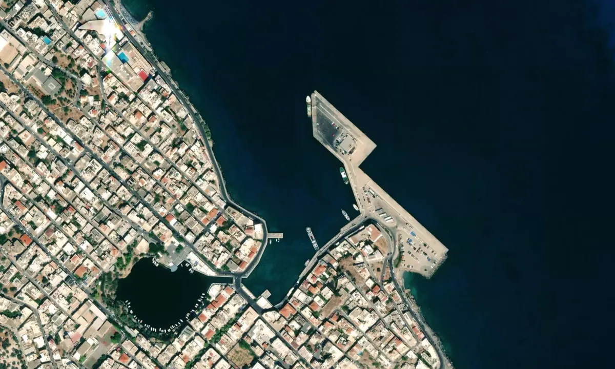 Flyfoto av Agios Nikolaos - Port