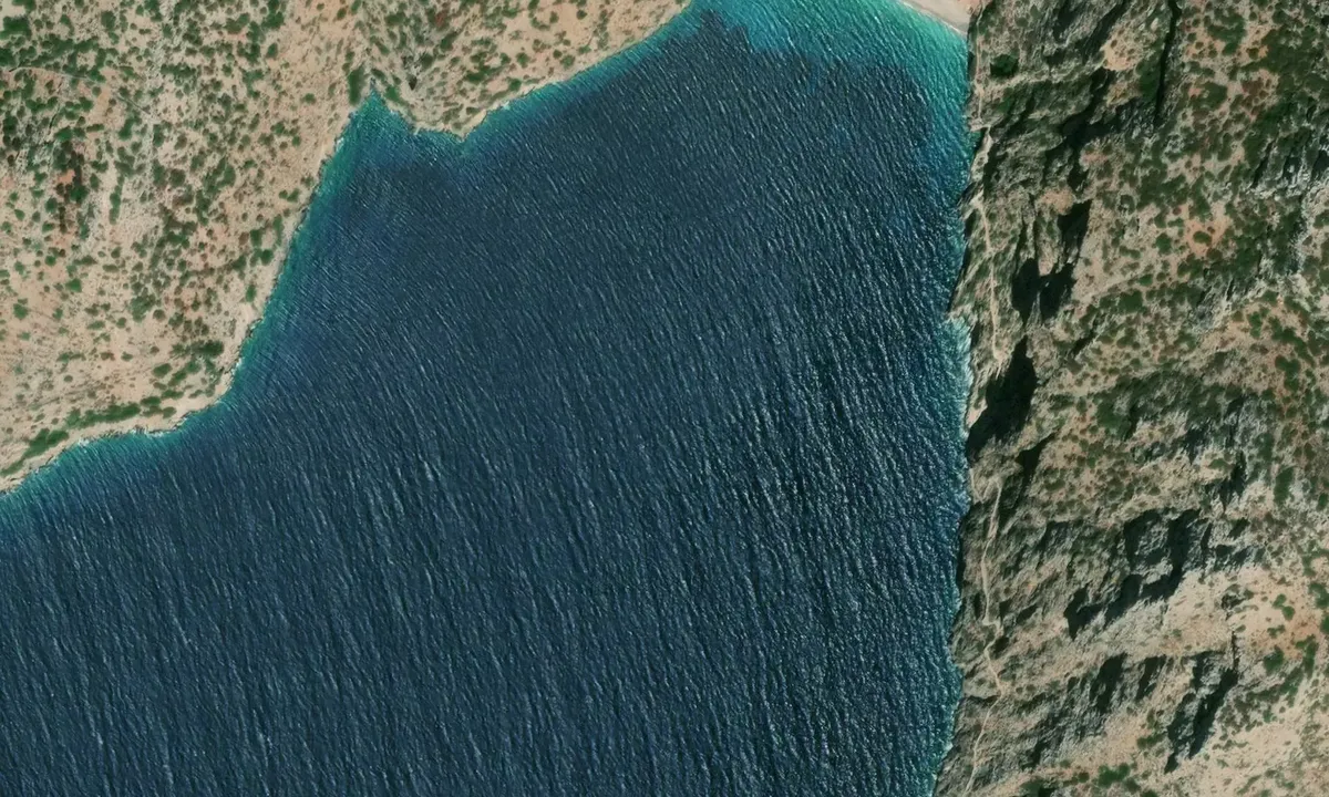 Satelite image of Agios Spyridon