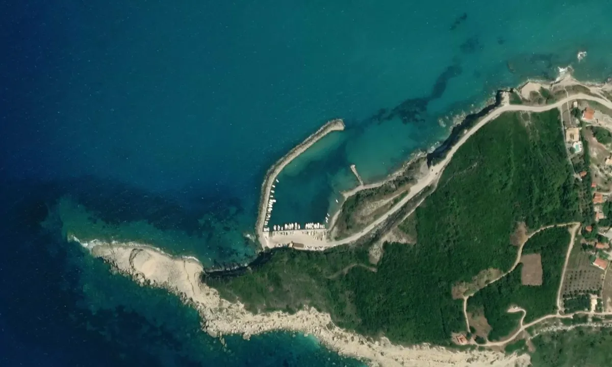 Flyfoto av Agios Stefanos