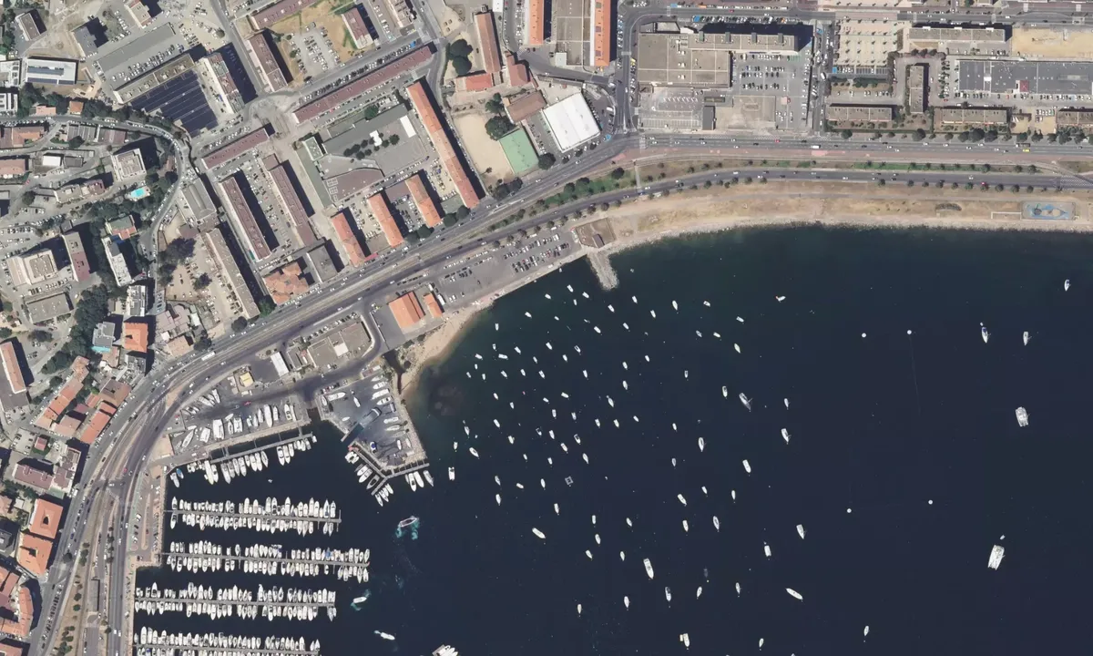 Flyfoto av Ajaccio - Korsika - Anchorage