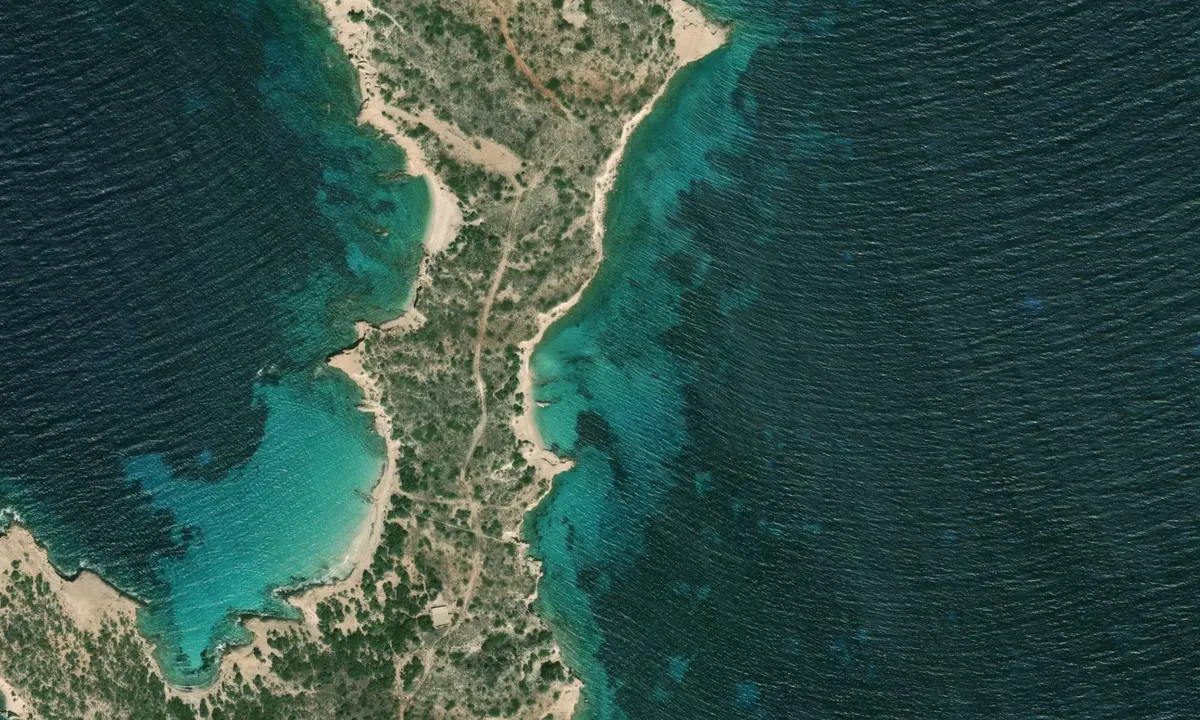 Flyfoto av Akti Beach