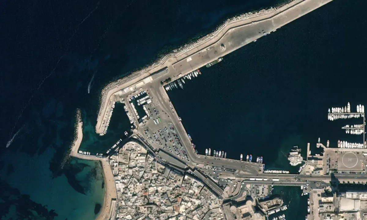 Flyfoto av Al porto Gallipoli