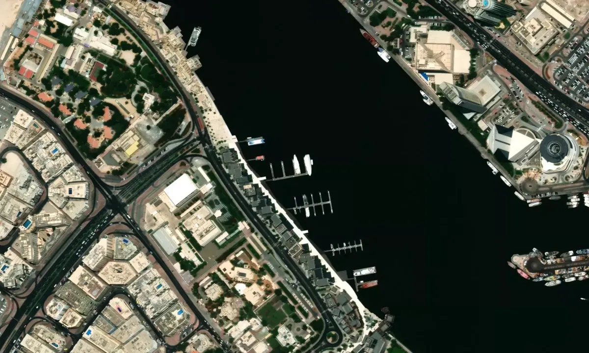 Flyfoto av Al Seef Marina