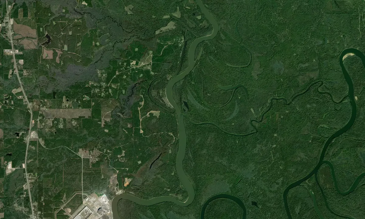 Flyfoto av Alabama River Cut-Off - 1