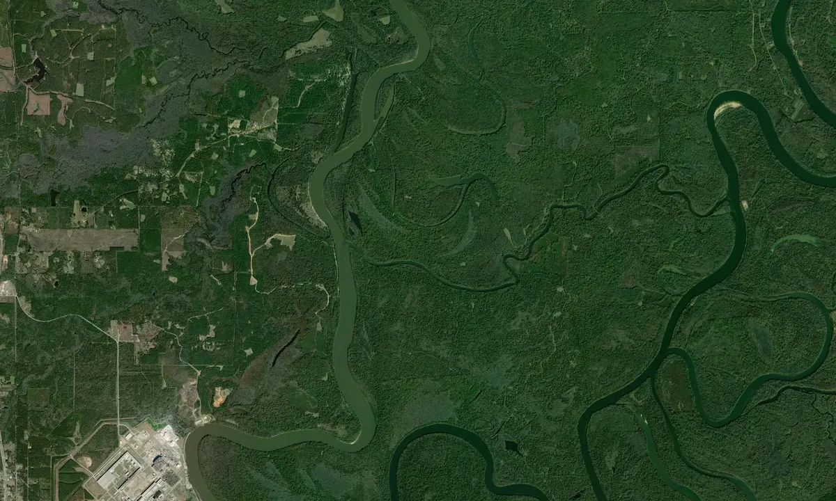 Flyfoto av Alabama River Cut-Off - 2