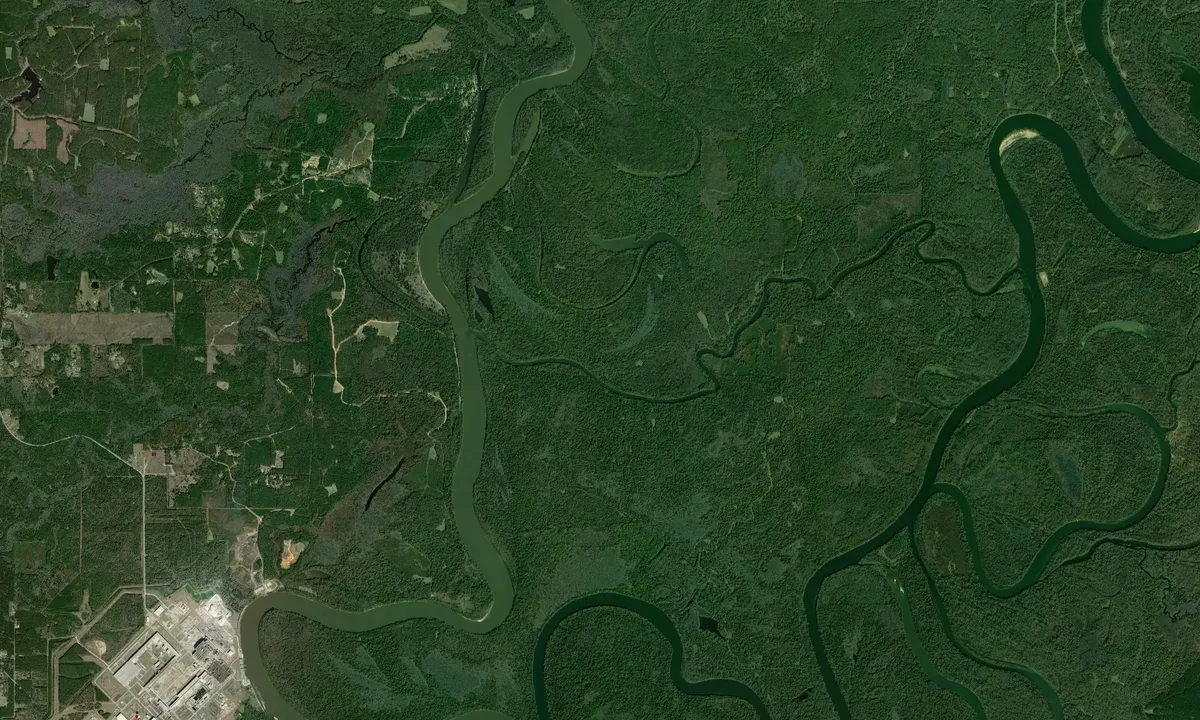 Flyfoto av Alabama River Cut-Off - 3