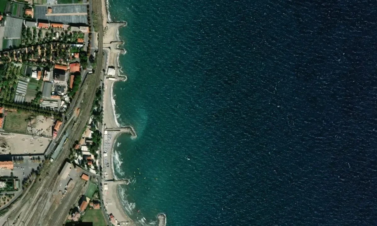 Flyfoto av Albenga