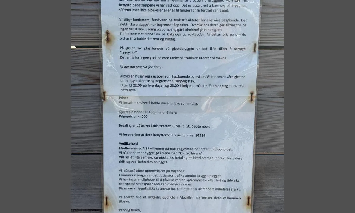 Albykilen - Veierland Båtforening