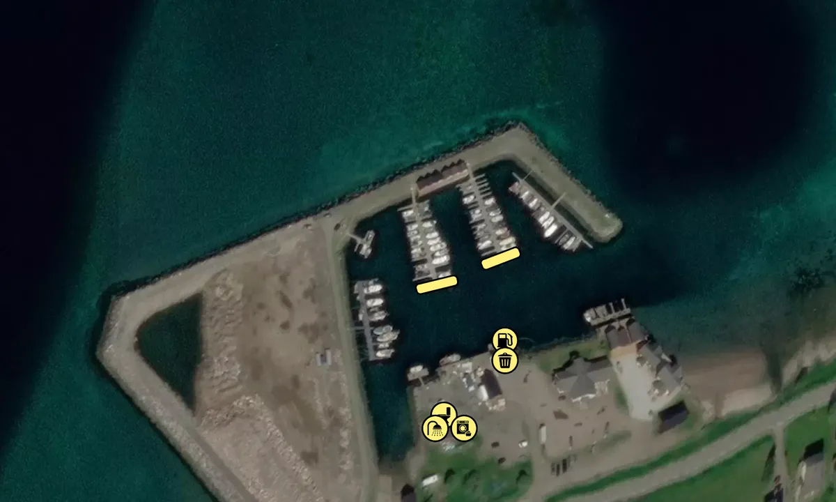 Satelite image of Aldersund Havn