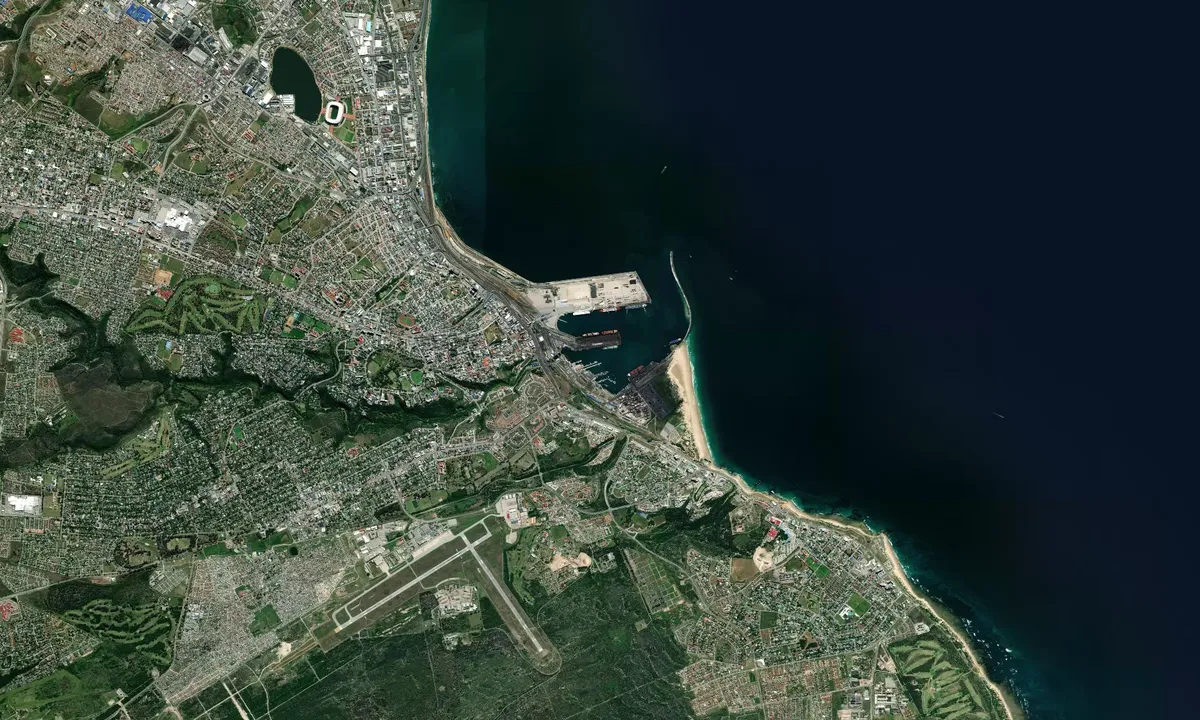 Flyfoto av Algoa Bay Yacht Club, Port Elizabedth
