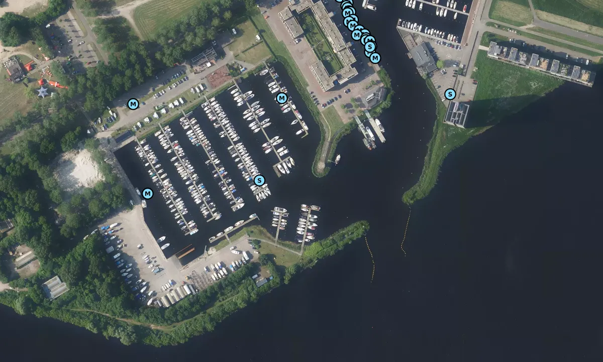Satelite image of Almere-Haven Marina