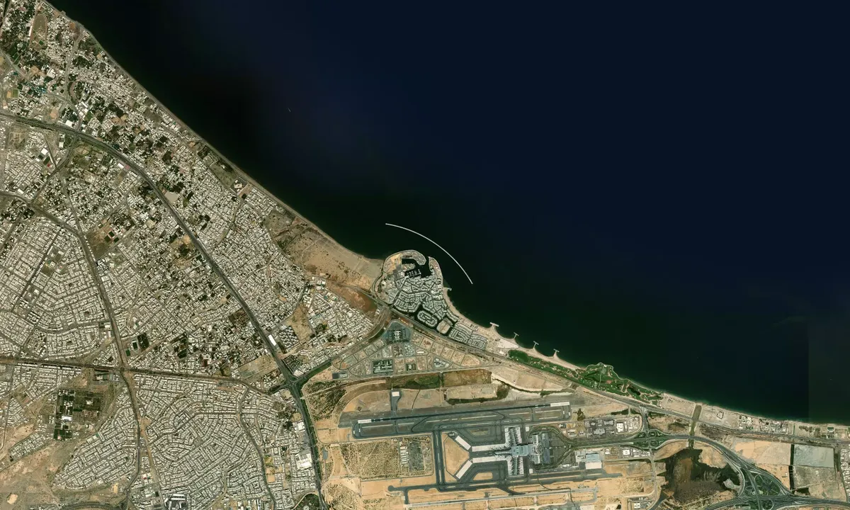 Flyfoto av Almouj Marina