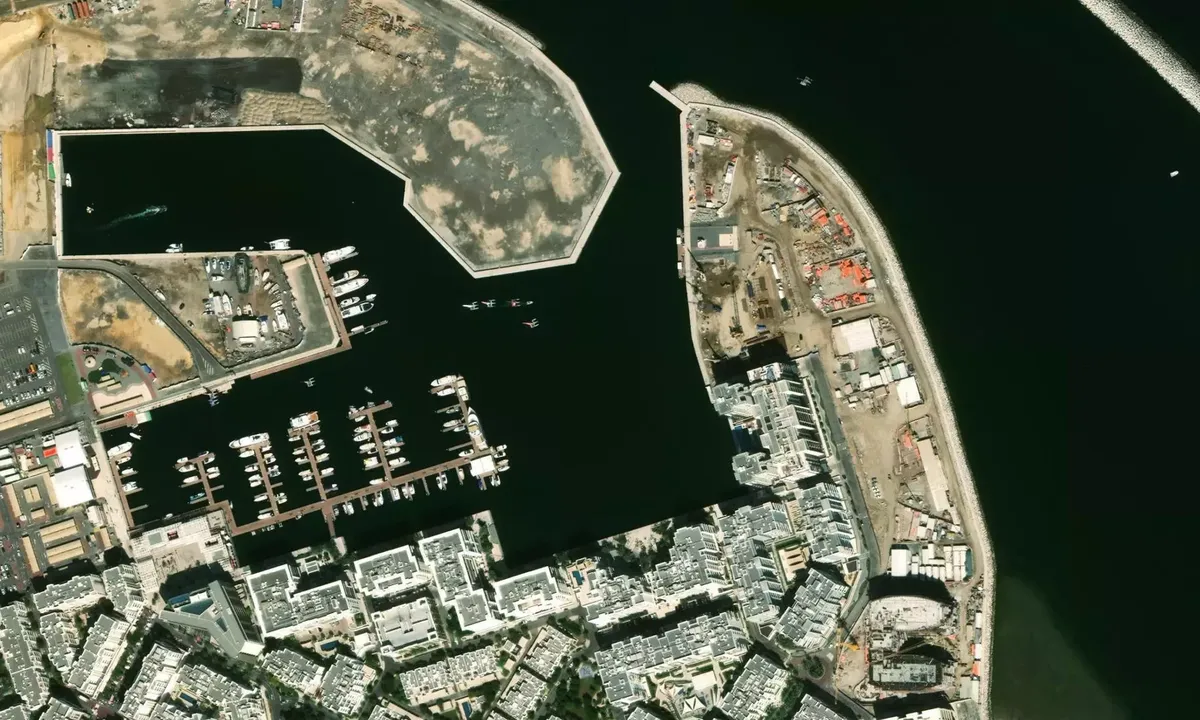 Satelite image of Almouj Marina
