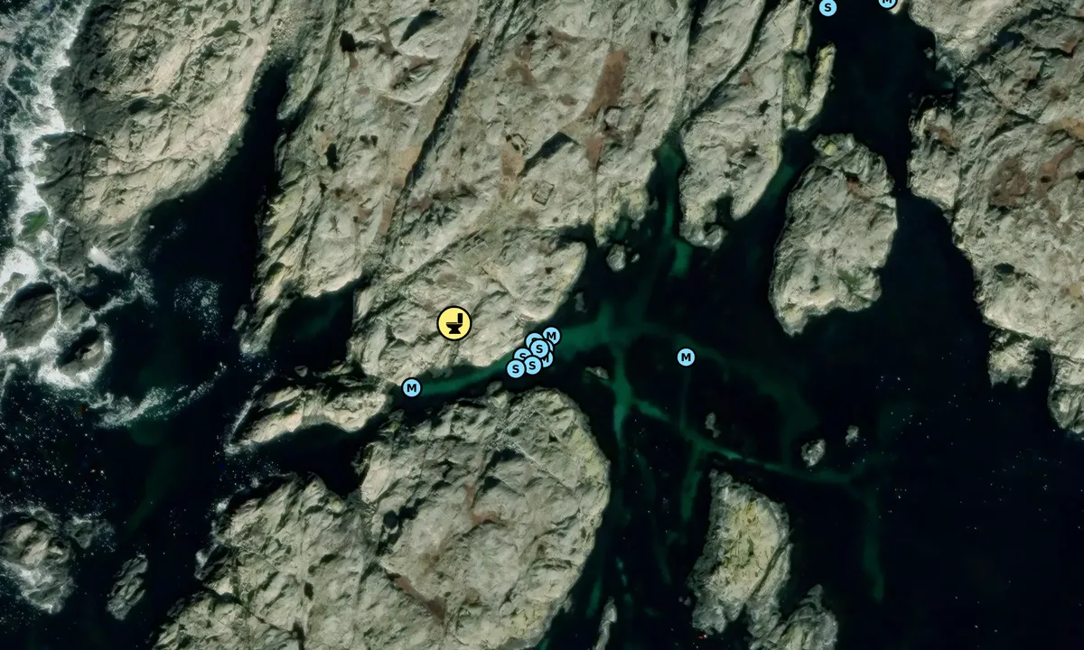 Satelite image of Altarholmen - Kyrkesund