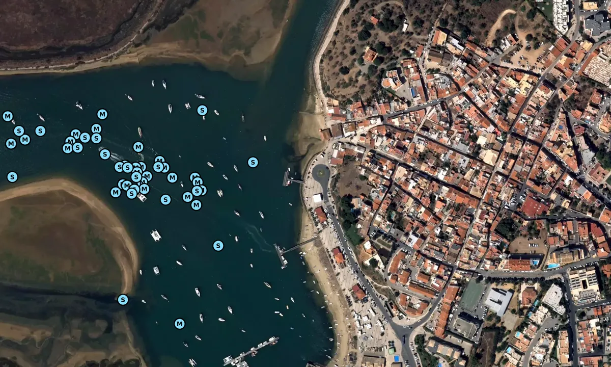 Satelite image of Alvor - Portimão