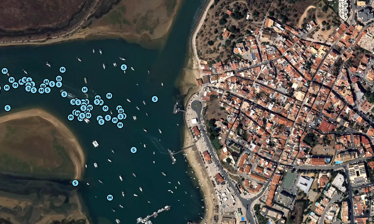 Satelite image of Alvor - Portimão