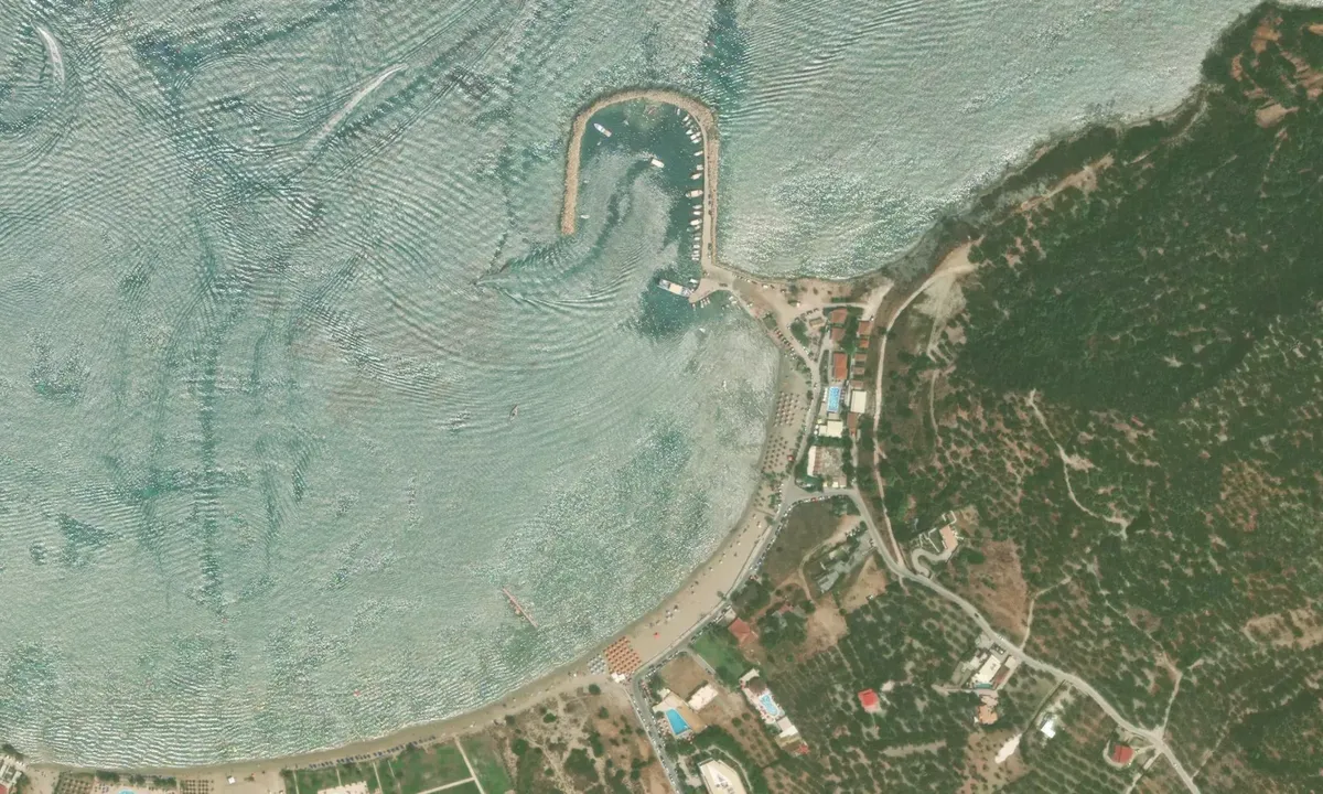 Flyfoto av Alykanas Beach