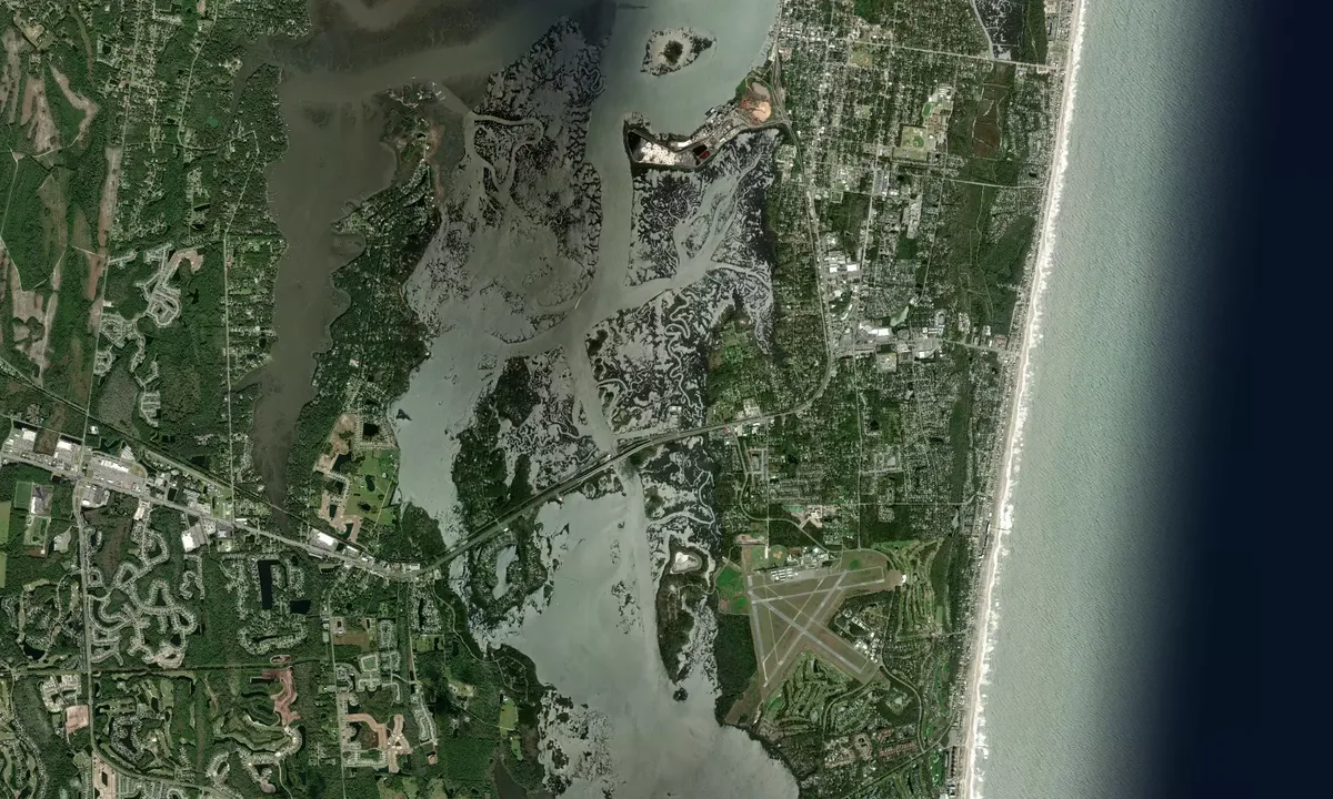 Flyfoto av Amelia Island Marina - FERNANDINA