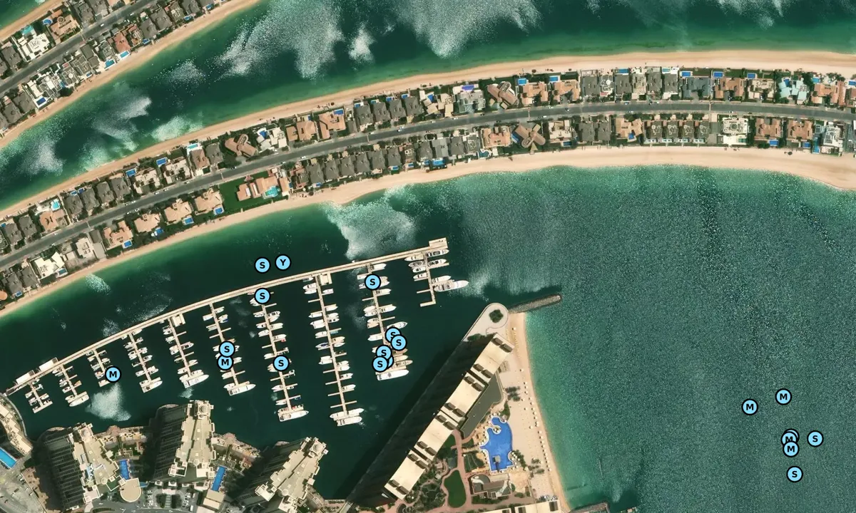 Satelite image of Anchor Marina - دبي