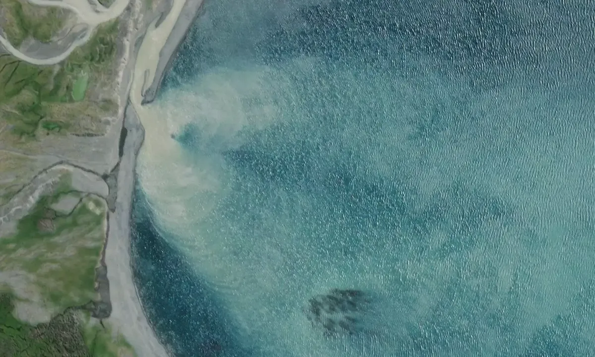 Satelite image of Anchorage Bay