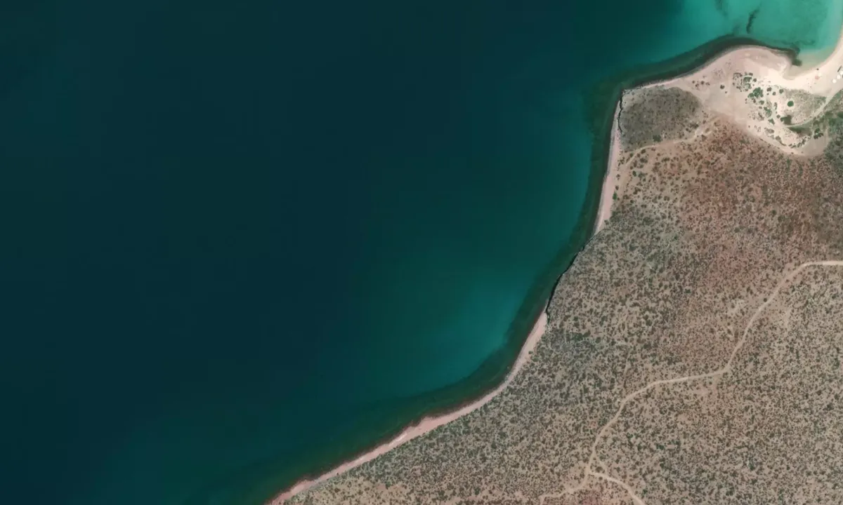 Flyfoto av Anclaje Punta Colorada