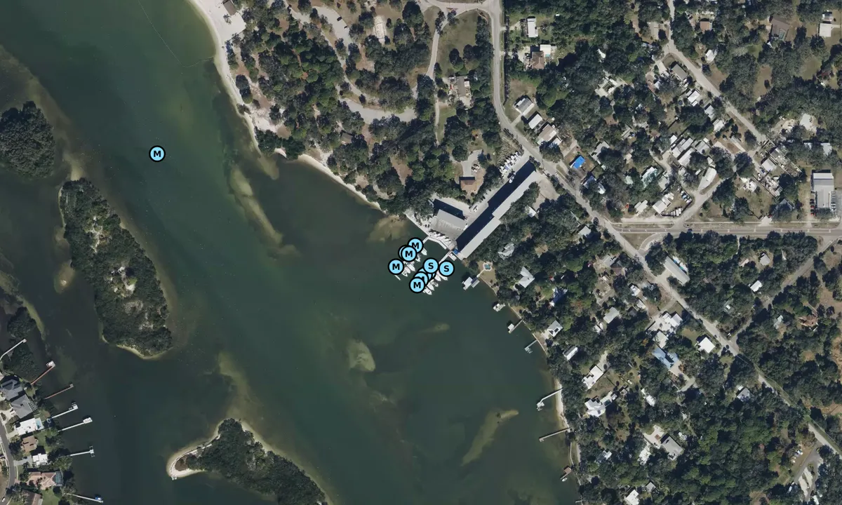 Satelite image of Anclote Village Marina, Inc.