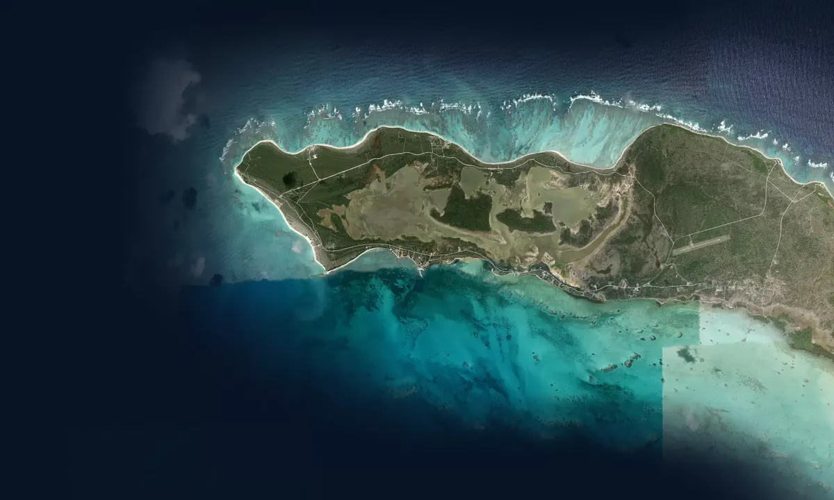 Flyfoto av Anegada Reef Hotel