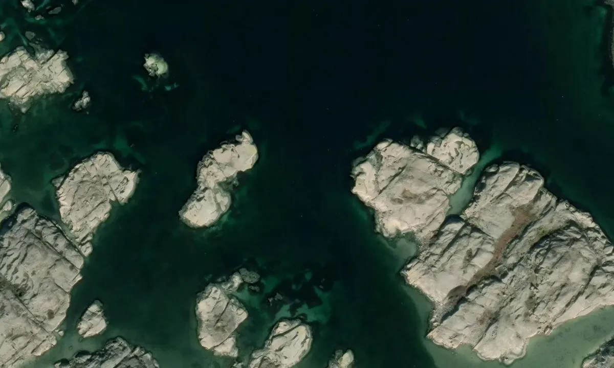 Satelite image of Ängholmen - Storön - SXK Västkust bouy