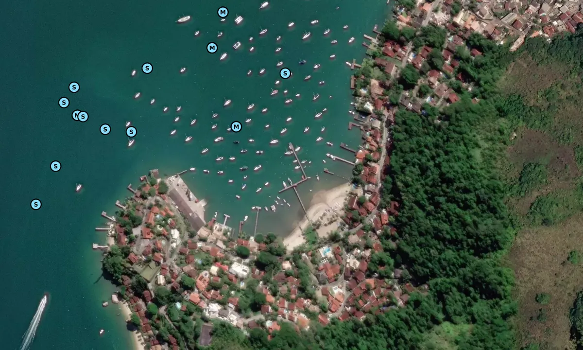 Satelite image of Angra dos Reis Marina Clube