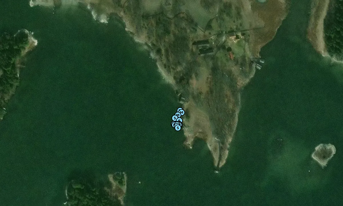 Satelite image of Ängsö Nationalpark