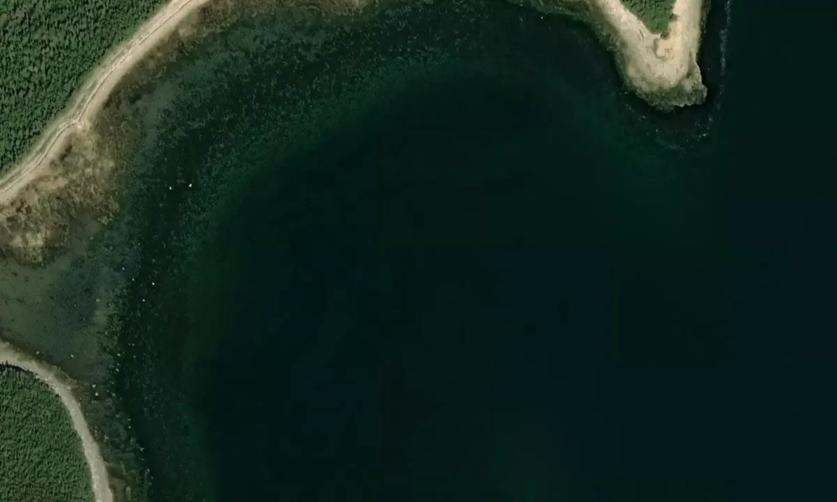 Satelite image of Anse aux Loups Marins