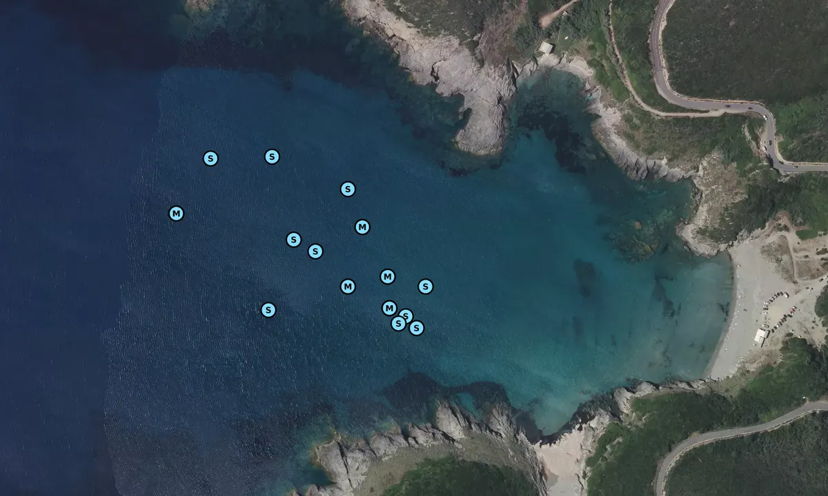Satelite image of Anse d'Alisu