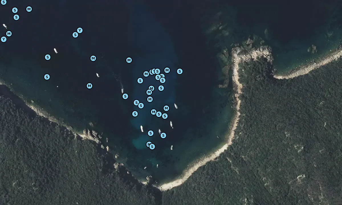 Satelite image of Anse de Cacalu 1
