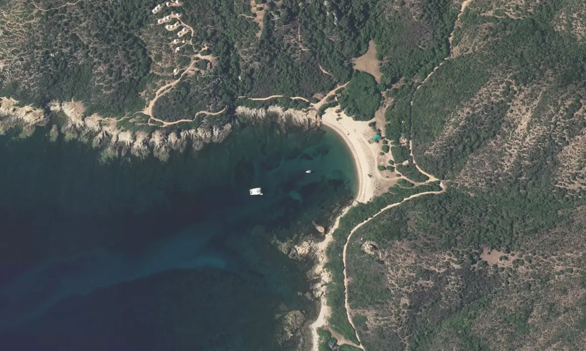 Flyfoto av Anse de Fico
