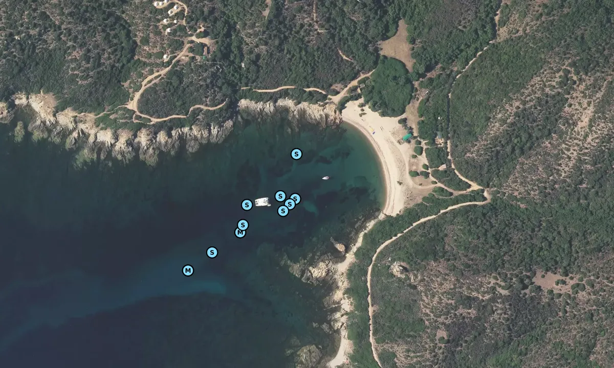 Satelite image of Anse de Fico