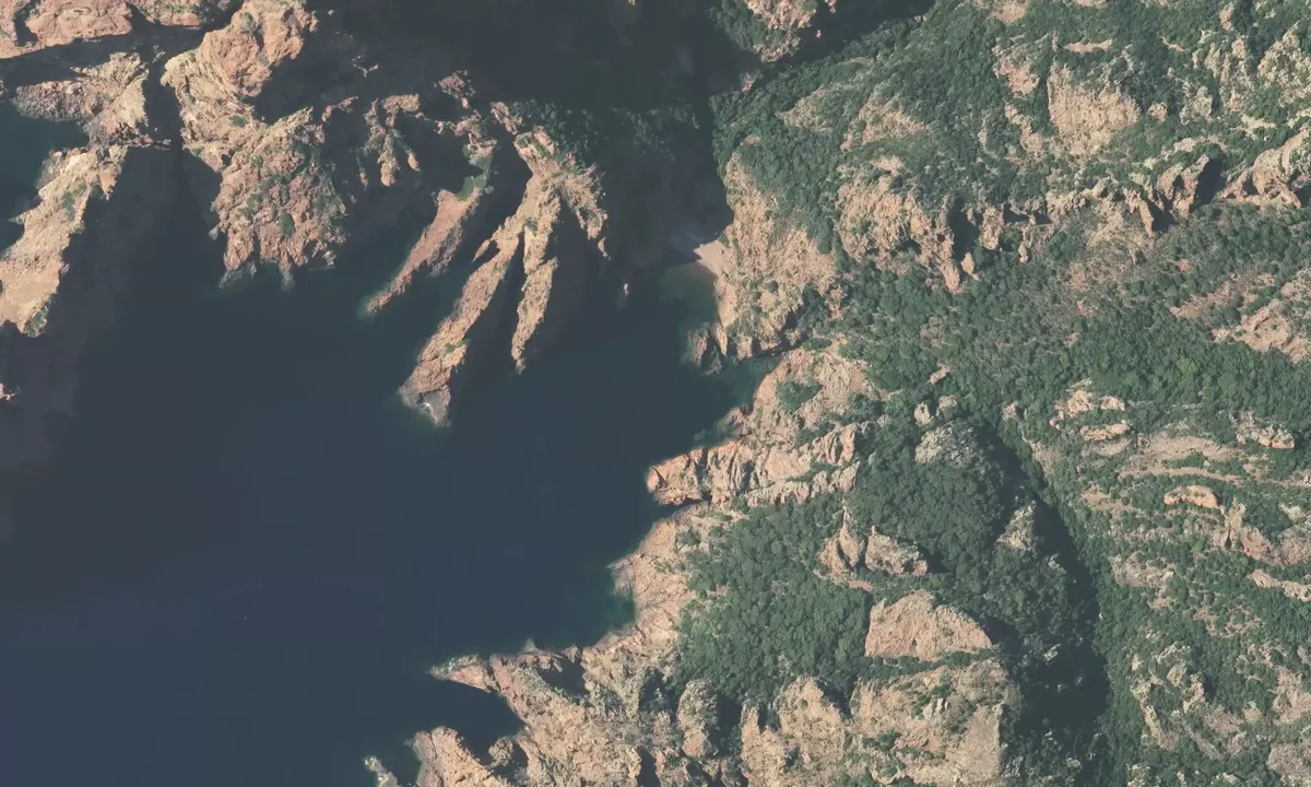 Satelite image of Anse de Gattaghia