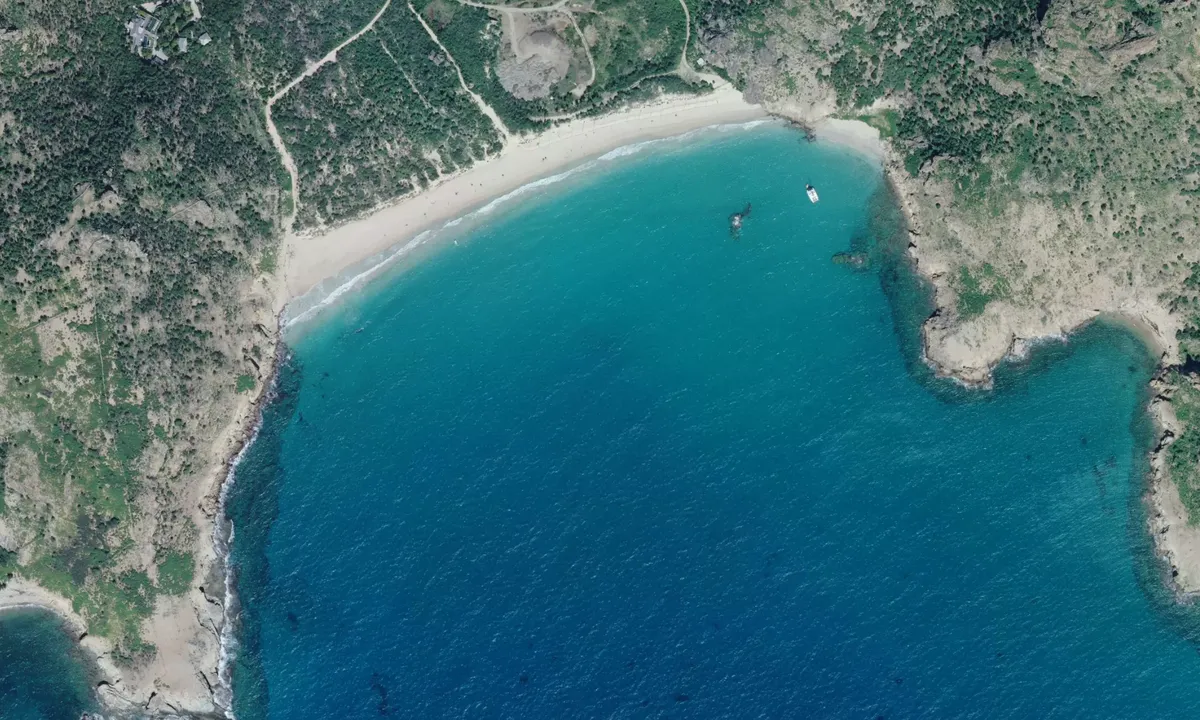 Flyfoto av Anse de Grande Saline