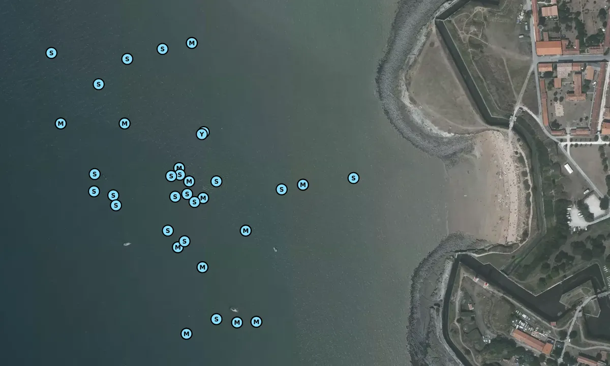Satelite image of Anse de la Croix